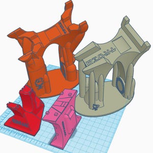 Rebels Ghost and Phantom 3D Printable Stand files for Star Wars Micro Galaxy Squadron