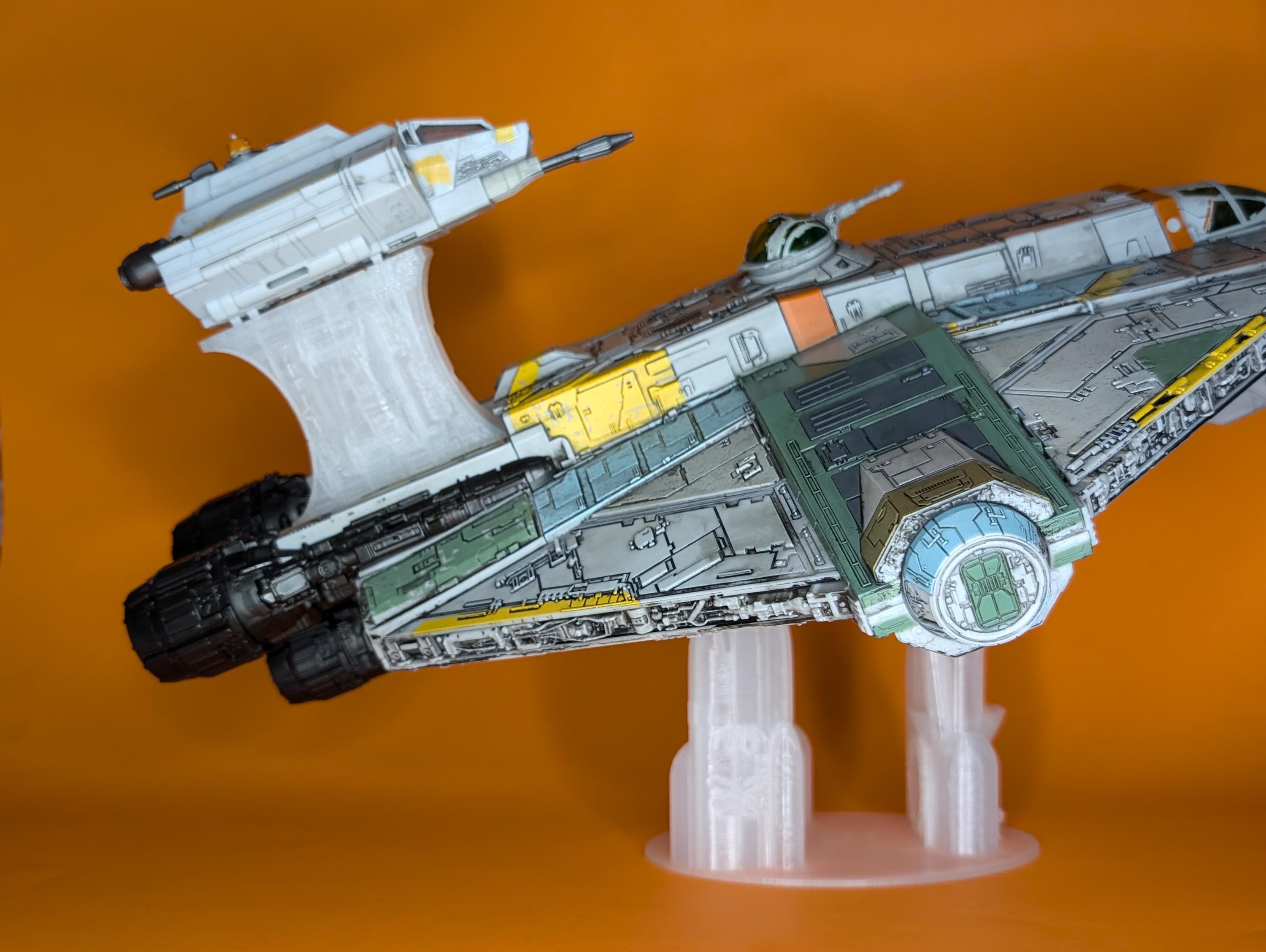 Rebels Ghost & Phantom 3D Printed Flight Stands (for Micro Galaxy