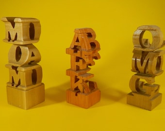 3-Character Word Tower