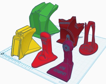 TIE Fighter (All versions!) 3D Printable Flight Stand files for Micro Galaxy Squadron