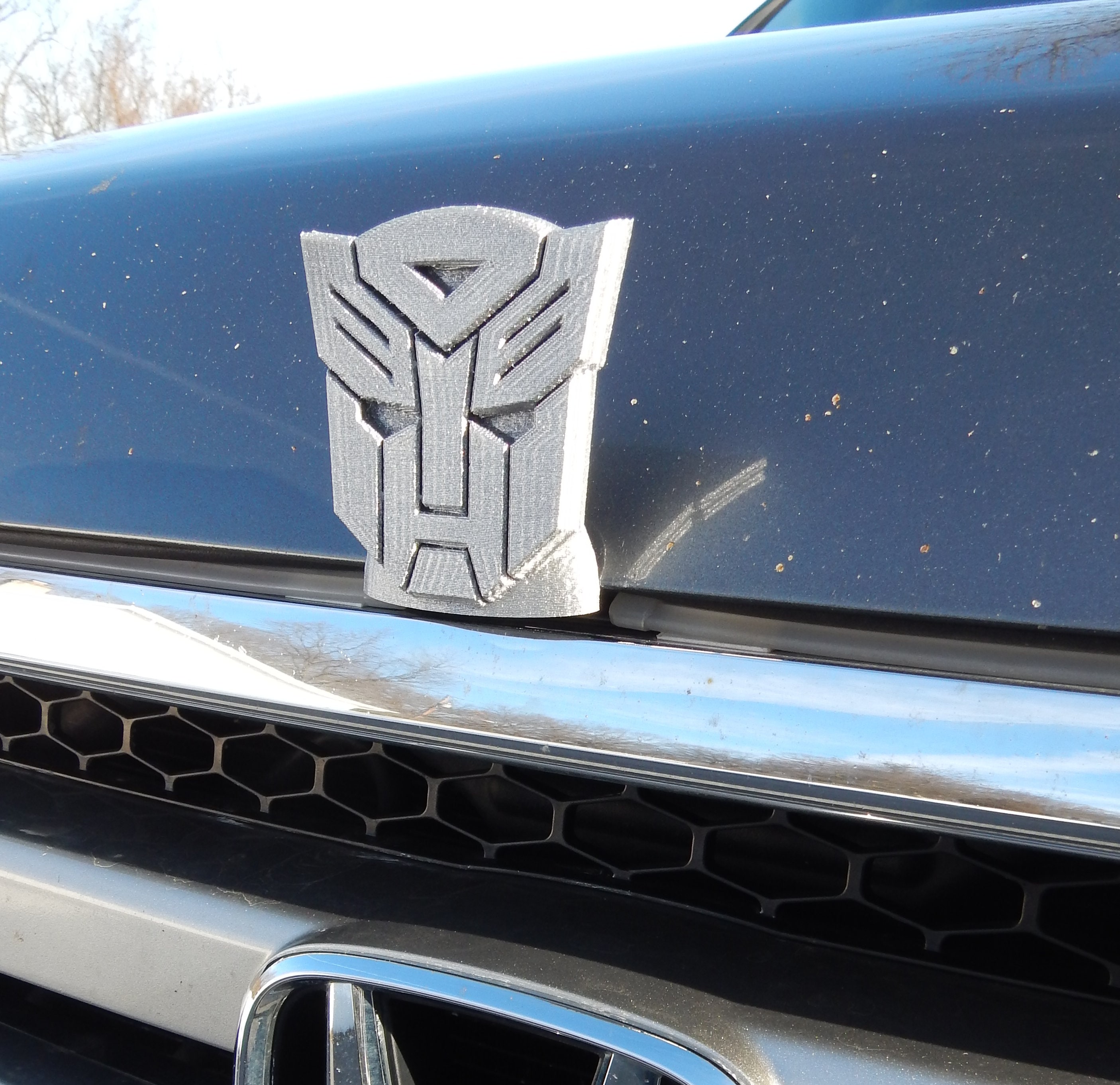 Transformers Universal Hood Ornament Etsy
