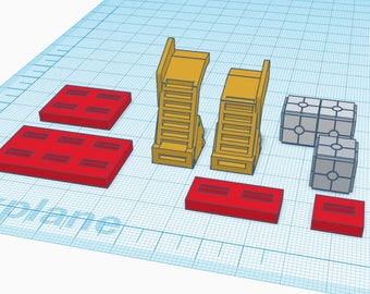 Figure Accessories 3D Printable files (for Star Wars Micro Galaxy Squadron)