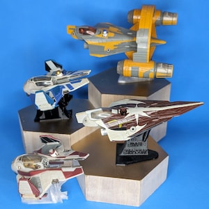 Jedi ships 3D Printed Flight Stand for Micro Galaxy Squadron image 1