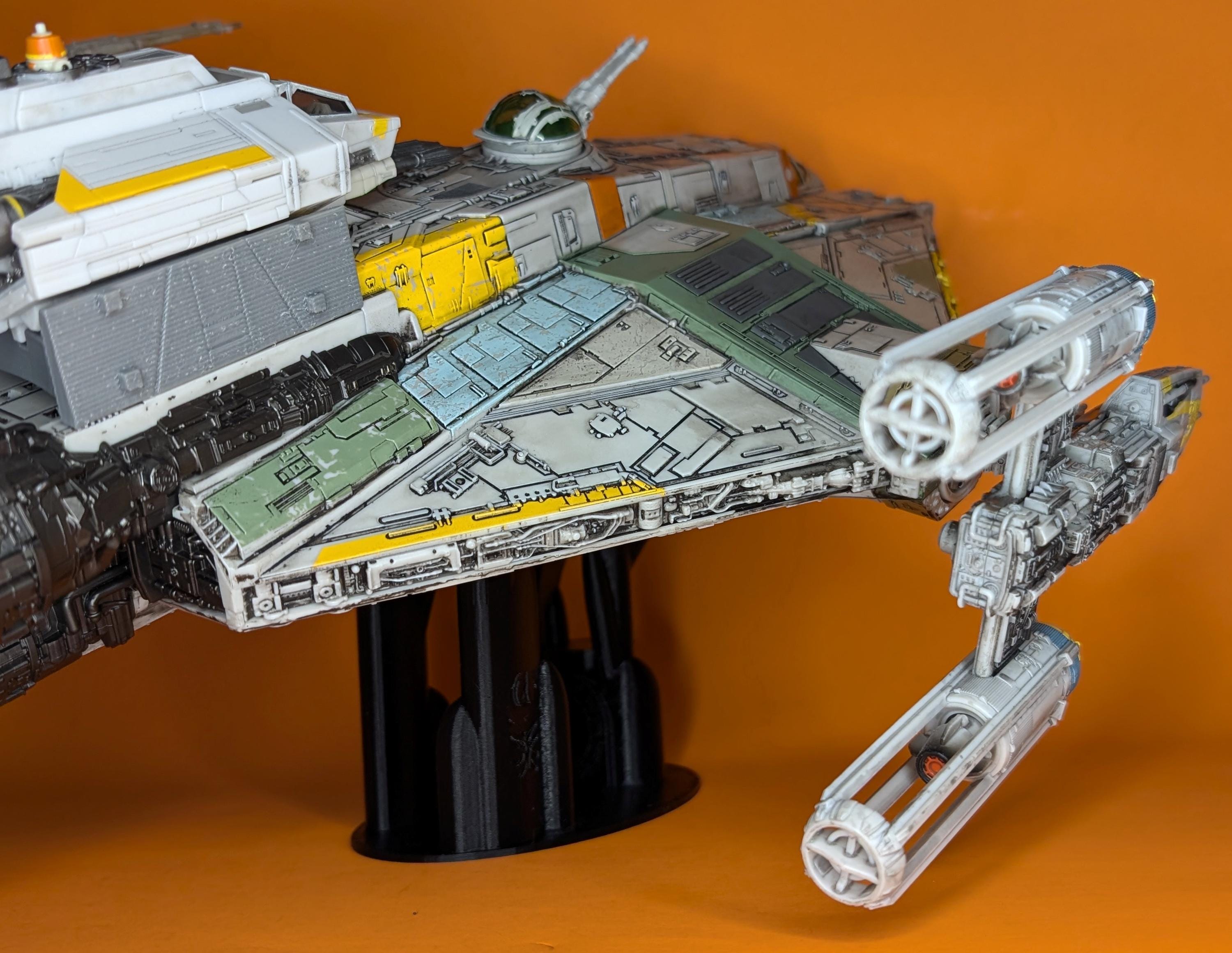 Rebels Ghost & Phantom 3D Printed Flight Stands (for Micro Galaxy