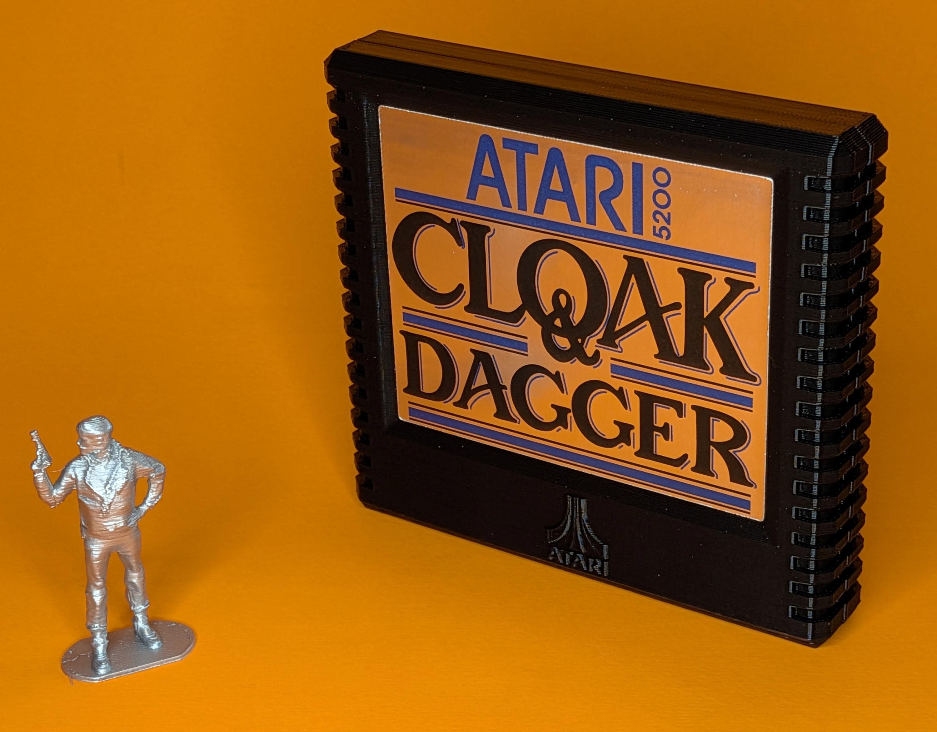 Cloak & Dagger Inspired Atari 5200 Cartridge and Figure Set - Etsy