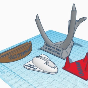 Fast Hunks 'o Junk 3D Printable Flight Stand files (for Micro Galaxy Squadron)