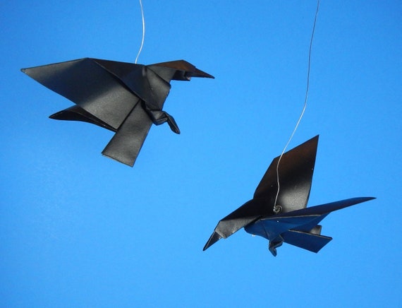 Origami Raven