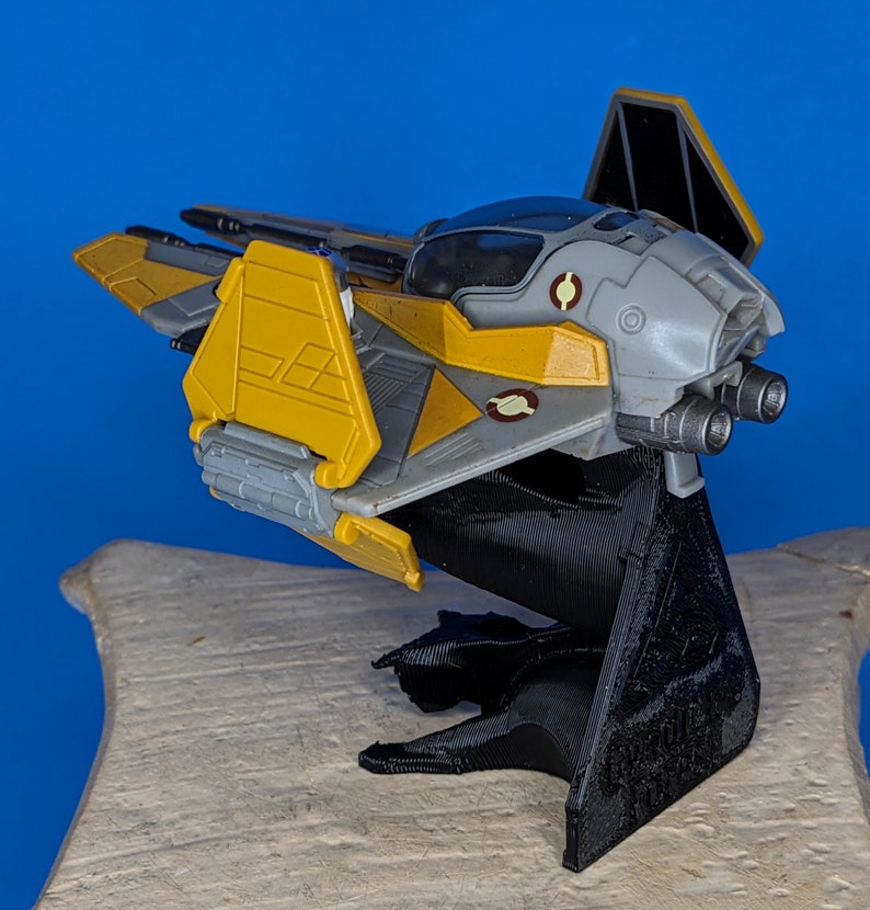 Jedi ships 3D Printed Flight Stand for Micro Galaxy Squadron image 5