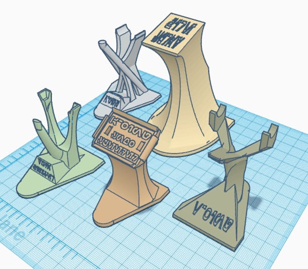 Version 1 Collection 3D Printable Flight Stand Files for Micro Galaxy ...