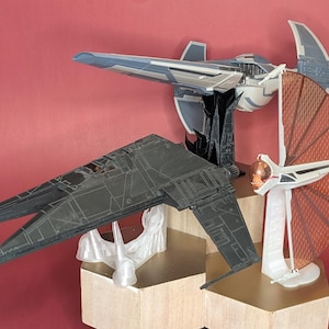 Sith collection 3D Printed Flight Stand (for Micro Galaxy Squadron)