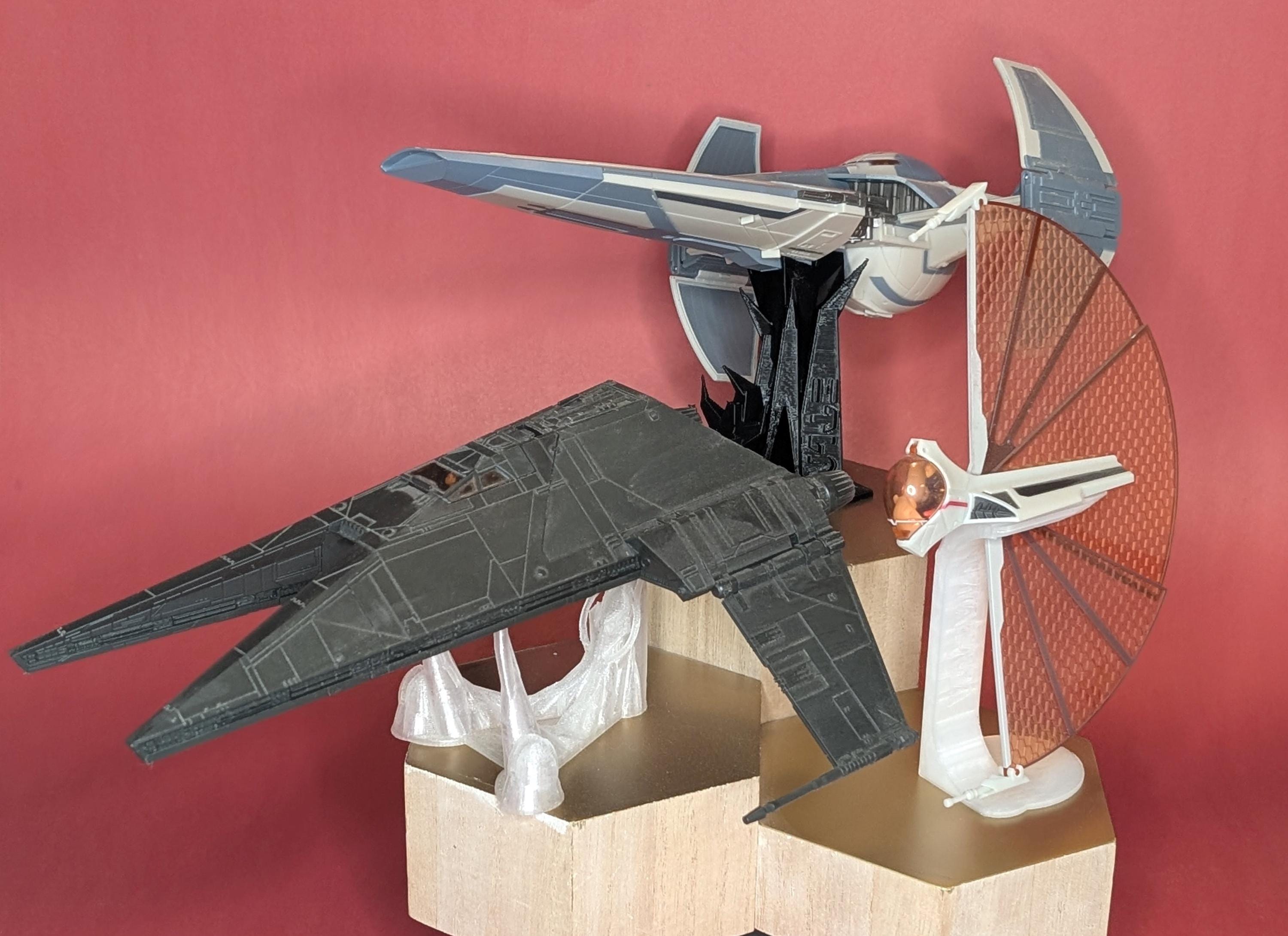 断捨離KIT StarWarsLucasfilmVintageHoodie Sith Collection 3D Printed Flight Stand (for Micro Galaxy Squadron