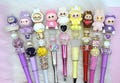 Popmart Labubu and Friends Beaded Pen- REACH OUT 4 CUSTOM -Collectible Pens for Labubu Lovers- Makes a Great Gift! Refill included.