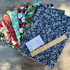 Floral Fabric Notebook Cover A4 / Letter Size, Refillable Journal, Large Sketchbook, Handmade Diary, Back to School Gift, Fabric Stationery