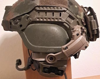 Peltor 8 VIII Comtac 3M Headset Adapter Mount Arc Full Cut Helmet Gefechtshelm Bundeswehr Bw Dutch US Army ACH Mobast Galvion rail arm swing