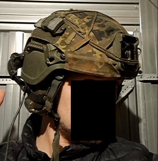 Peltor ヘッドセット アダプター マウント フルカット ヘルメット 戦闘