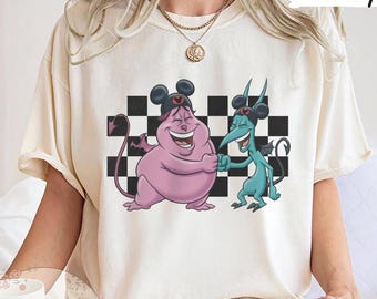 Vintage Pain and Panic Checkered T-shirt, The Hercules Mickey Mouse Ear Tee, Disneyland Trip Outfits