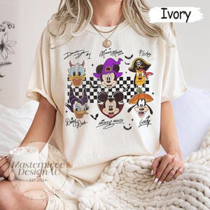 Disney Halloween Shirt, Mickey & Friends Boo Shirt, Trick or Treat Tee, Not So Scary Magic Kingdom Shirt, Disneyland Comfort Colors Shirt