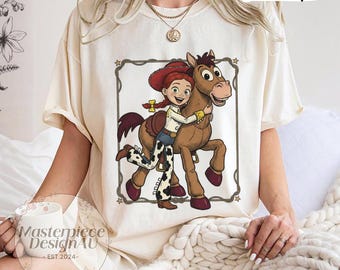 Camiseta de Jessie Bullseye de Toy Story, camiseta de Jessie Cowgirl, camiseta de Disney Western Cowgirl, camiseta de Disneyland Girl Trip, conjuntos de Disney Pixar