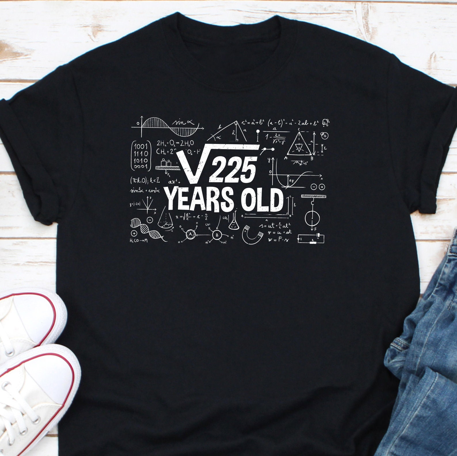 Math Lover Shirt: Square Root of 225