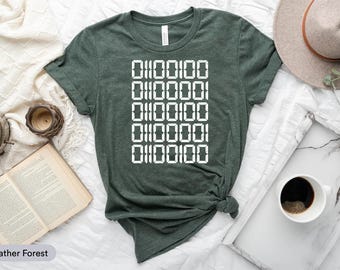 Binärcode-Baum-Shirt, Code-Programmierer-Shirt, Coder-Computer-Shirt, Computer-Programmierer-Shirt, Coder-Shirt, Codefather-Shirt, Programmier-Shirt