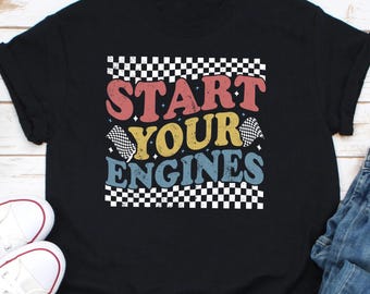 Start Your Engine Car Shirt, Car Racing Shirt, Funny Shirts Men, Gifts for Car Guys, Car Lover Shirt, Car Enthusiasts Gifts, Car Dad Shirt