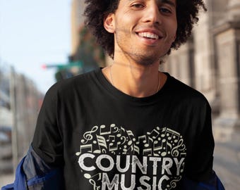 Camicia di musica country, Camicia di musica del sud, Camicia da cowboy, Camicia da cowgirl, Camicia occidentale, Camicia per gli amanti della musica country, Ascoltatori di musica country