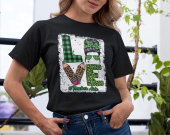 Chemise d'aide-enseignant Love, cadeau fête des enseignants, cadeau d'appréciation des enseignants, chemise d'assistant enseignant, chemise d'enseignement Love, aide enseignant
