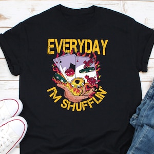Nurses Everyday I'm Shuffling Funny Vintage Poker Shirt Nurses Everyday I'm Shuffling Funny Vintage Poker Shirt