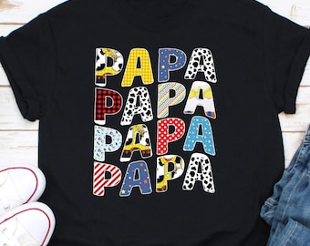 Camiseta de papá con personajes de Toy Story de Disney, camiseta del día del padre, grandes ideas de regalo para hombres, camiseta de papá de Toy Story, camiseta de papá, camiseta de papá de Toy Story