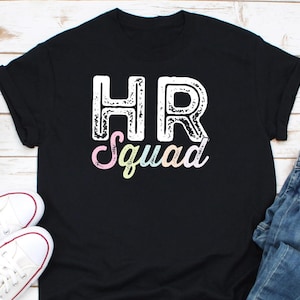 HR Squad Shirt, Human Resources Shirt For Her, Recruiter Gift, Hr Matching Shirt, Hr Manager Tee, Hr Office T-shirt, Human Resources Tee