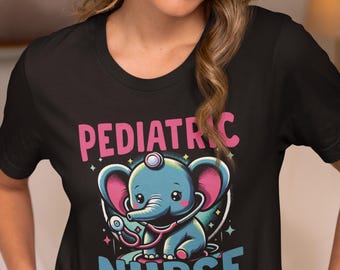 Camisa de enfermera pediátrica, regalo para enfermera, apreciación de enfermera, regalo de enfermería, camisa de enfermera de Peds, camisa de enfermera Picu, camisa de estudiante de enfermería pediátrica