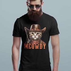 Meowdy Shirt, Meowdy PartnerShirt, Meowdy Purrtner Shirt, Cat Lover Shirt, Meow And Howdy Shirt, Meowdy Cat Shirt, Cat Owner Shirt