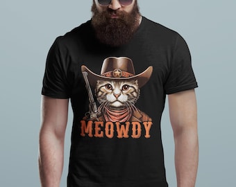 Meowdy Shirt, Meowdy PartnerShirt, Meowdy Purrtner Shirt, Cat Lover Shirt, Meow And Howdy Shirt, Meowdy Cat Shirt, Cat Owner Shirt