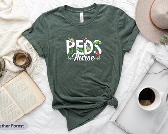 Camiseta de enfermera pediátrica, camiseta de enfermera pediátrica, camiseta de enfermería pediátrica, camiseta de pediatra, regalo para enfermera pediátrica, agradecimiento a la enfermera pediátrica