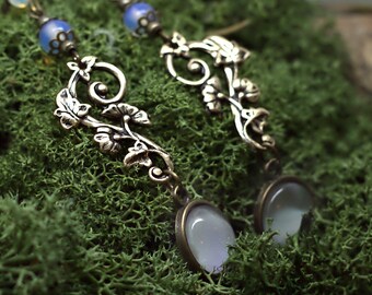 Korrigane - Faerical Earrings Moonstone bronze