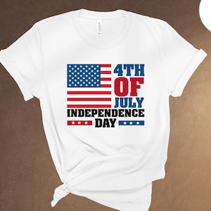 4th of July Shirt USA Flag Tee , Independence Day T-Shirt , Patriotic American Tee , Freedom Celebration Shirt 2025 , 4th of July shirt