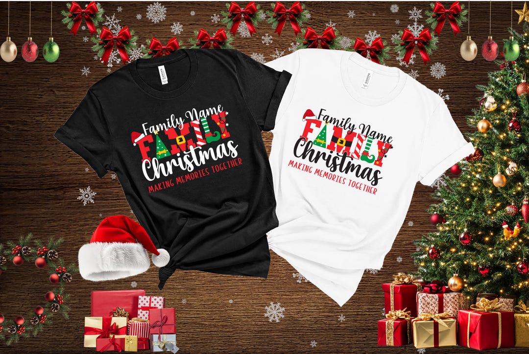 Polos Navidenos Camisetas Familiares NavideÃ±as Camisetas