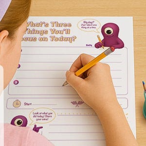 Kids Daily Routine Checklist Printable: Visual To-Do Sheet Poster (PDF Download)