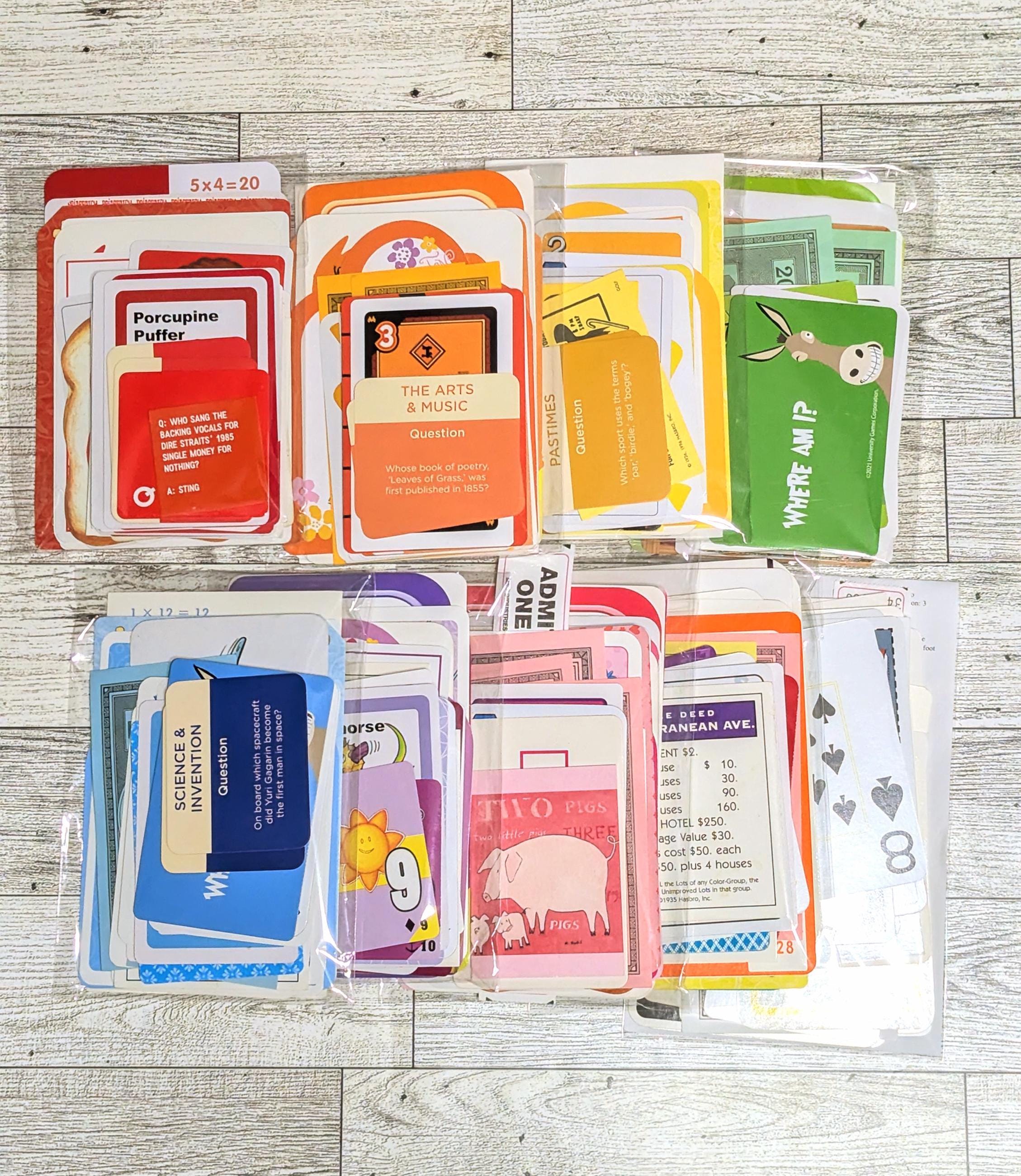 Game Ephemera by Color Nostalgic Kit Retro Game Pieces for Junk Journal Supplies and Scrapbooking Retro Paper Pieces for Crafting Nostalgic