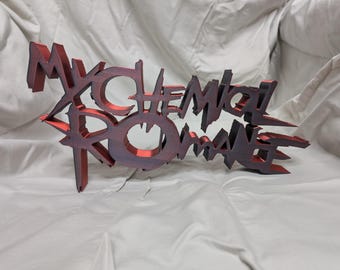 My Chemical Romance (MCR) Logo 3D Print (large)
