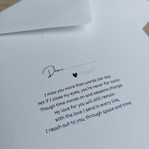 Digital HeavenCards, tu me manques, carte commémorative, carte postale numérique, téléchargement numérique, cartes postales, carte imprimable, message au ciel, cartes d'amour