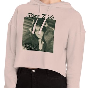 Felpa con cappuccio Felix Lee, effetti collaterali, felpa con cappuccio Stray Kids, felpa con cappuccio Felix, merchandising Stray Kids, merchandising Felix Lee, felpa con cappuccio Kpop, maglietta vintage Felix Lee
