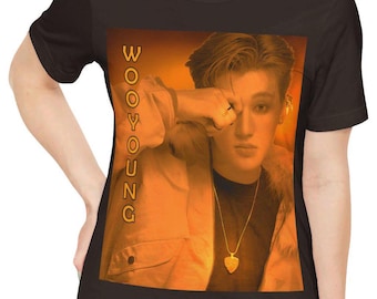Camiseta Wooyoung, camiseta Ateez, camiseta Wooyoung, camiseta KPop, regalo para fans, merchandising KPop, camiseta unisex Wooyoung Ateez, pop coreano, Eternal Sunshine