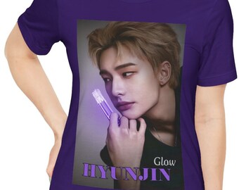 Hyunjin Shirt, Stray Kids Shirt, KPop Shirt, Kpop Fan, KPop Merch tshirt, Stray Kids Fan, Hyunjin Stray Kids Unisex Tshirt, Korean Pop