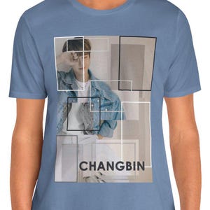 Changbin Shirt, Stray Kids Shirt, KPop Shirt, Kpop Fan, KPop Merch tshirt, Stray Kids Fan, Changbin Stray Kids Unisex Tshirt, Korean Pop