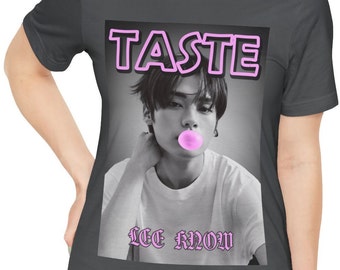 Camiseta de Lee Know, camiseta de Stray Kids, camiseta de KPop, regalo para fans, camiseta de merchandising de KPop, fan de Stray Kids, camiseta unisex de Lee Know Stray Kids, pop coreano