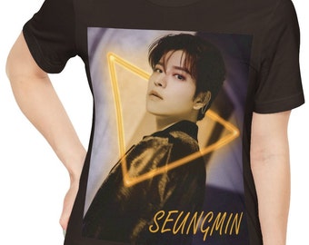 Seungmin Shirt, Stray Kids Shirt, KPop Shirt, Kpop Fan, KPop Merch tshirt, Stray Kids Fan, Seungmin Stray Kids Unisex Tshirt, Korean Pop