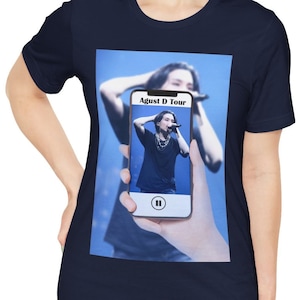 Agust D Shirt, Suga Shirt, Phone Photo Shirt, BTS Shirt, Kpop Shirt, KPop Merch tshirt, Agust D BTS Unisex Tshirt, Bangtan Boys, Korean Pop