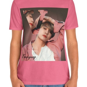 V Shirt, Taehyung Shirt, BTS Shirt, Kpop Shirt, Fan Gift, KPop Merch tshirt, BTS Fan, V Fan, V BTS Unisex Tshirt, Bangtan Boys, Korean Pop image 7