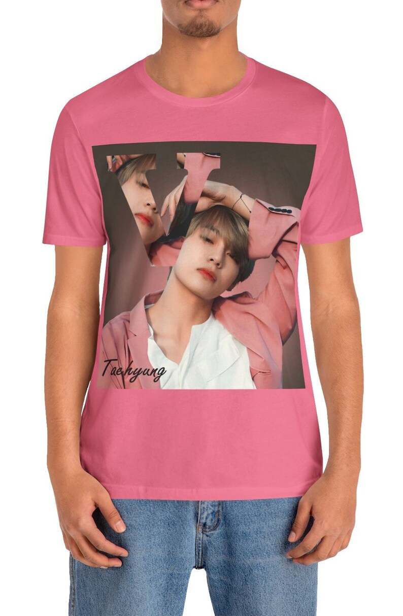 V Shirt, Taehyung Shirt, BTS Shirt, Kpop Shirt, Fan Gift, KPop Merch tshirt, BTS Fan, V Fan, V BTS Unisex Tshirt, Bangtan Boys, Korean Pop image 7